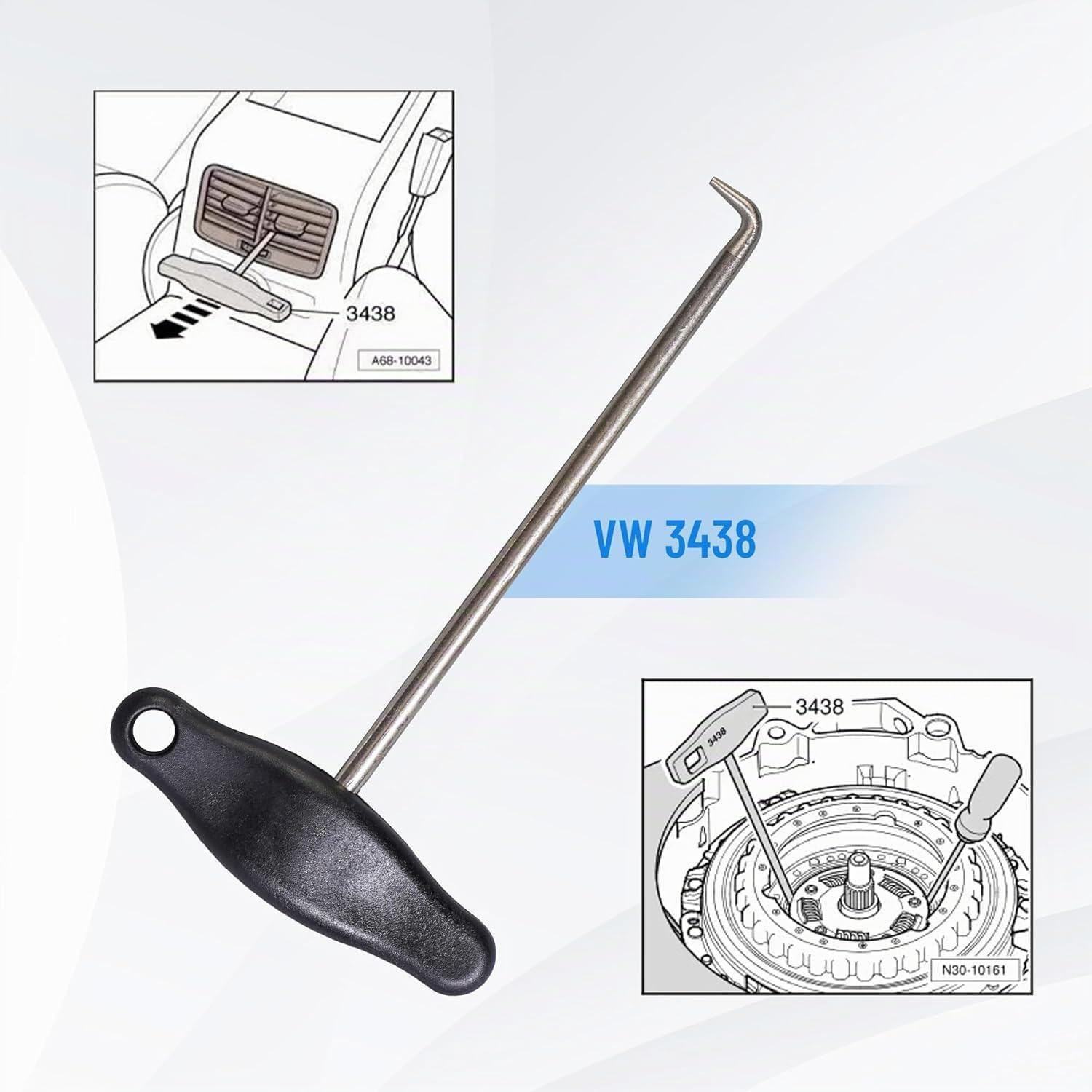 Werkzeug für Doppelkupplungsgetriebe Kompatibel mit Audi VAG VW 7-Gang DSG, Kupplung Montage- und Demontagewerkzeug, T10373 T10376 T10323 T10466 T40100 T10407