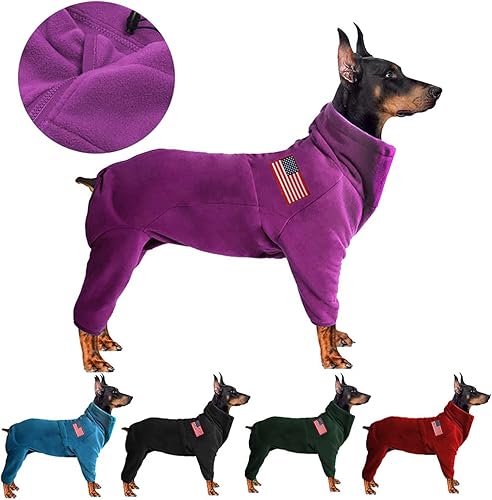 Abrigo para perro, chaquetas de forro polar para mascotas, suéter a prueba de viento, ropa para mascotas, abrigo de invierno acolchado de forro