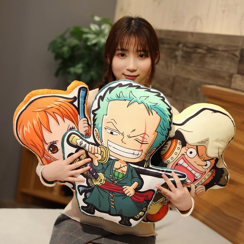 Amazon.co.jp: ONE PIECE クッション 抱き枕 麦わらの一味 ルフィ ゾロ