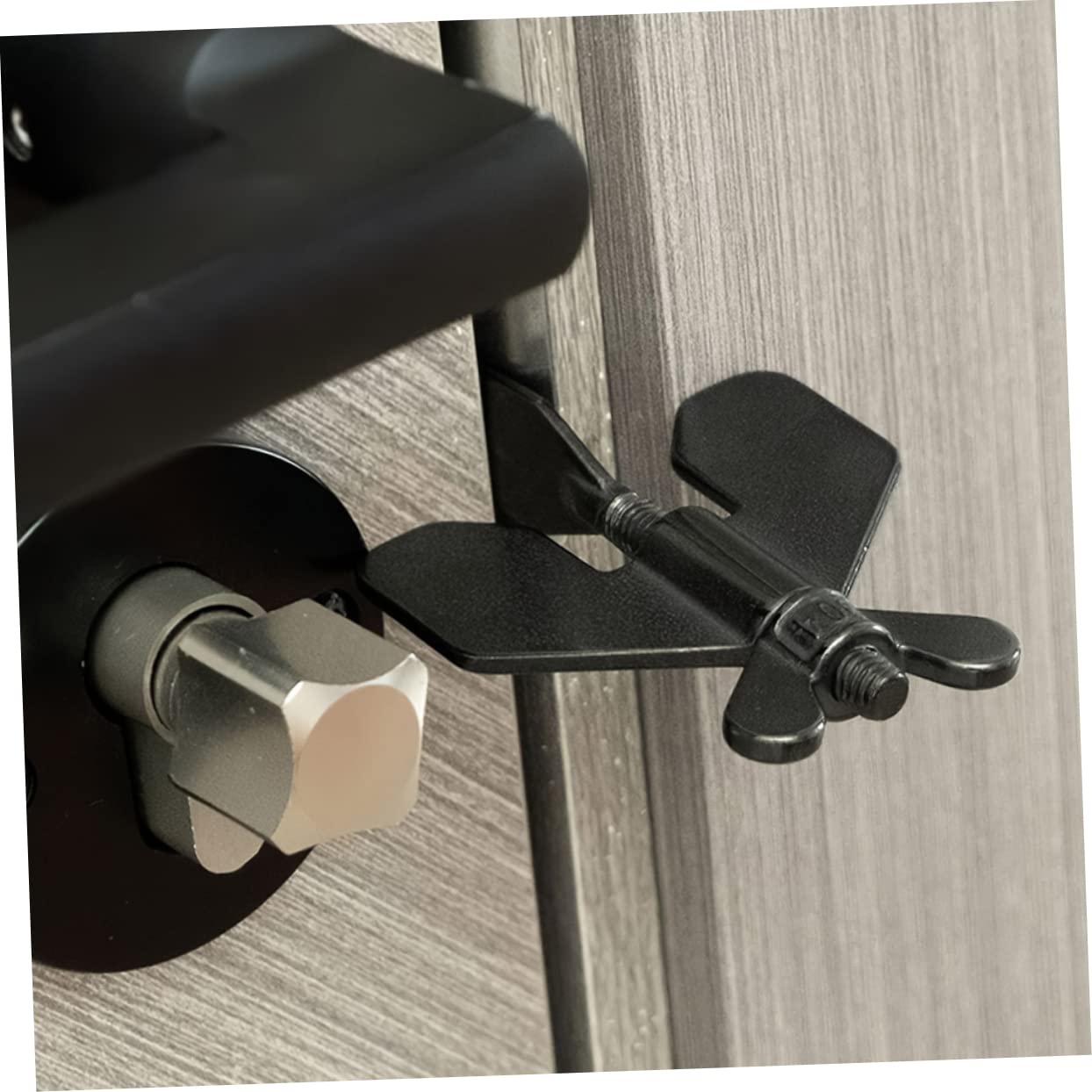 Gadpiparty 4pièces Système De Sécurité Pour Porte Bloqueur De Porte Portable Dispositif De Sécurité Pour Voyage Et Appartement Installation Sans Perçage