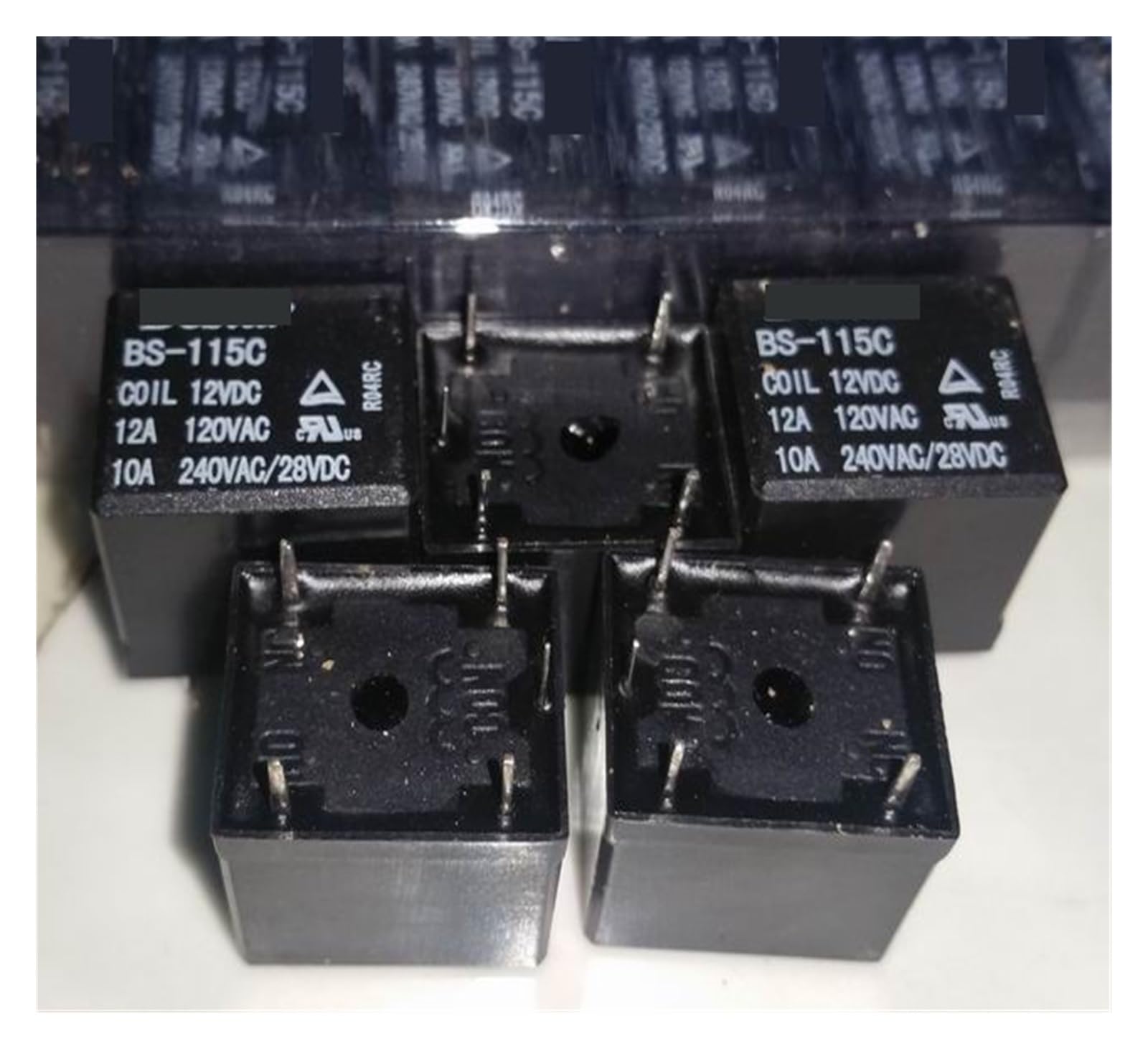 Yzwrwrmktb One Color 1Pc Bs-115C 12Vdc (T73c-5V/12V/24V) Relay 5Pins