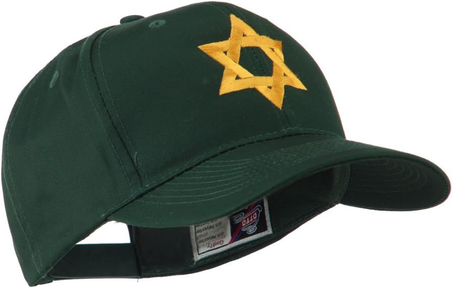e4Hats.com Jewish Star of David Embroidered Cap