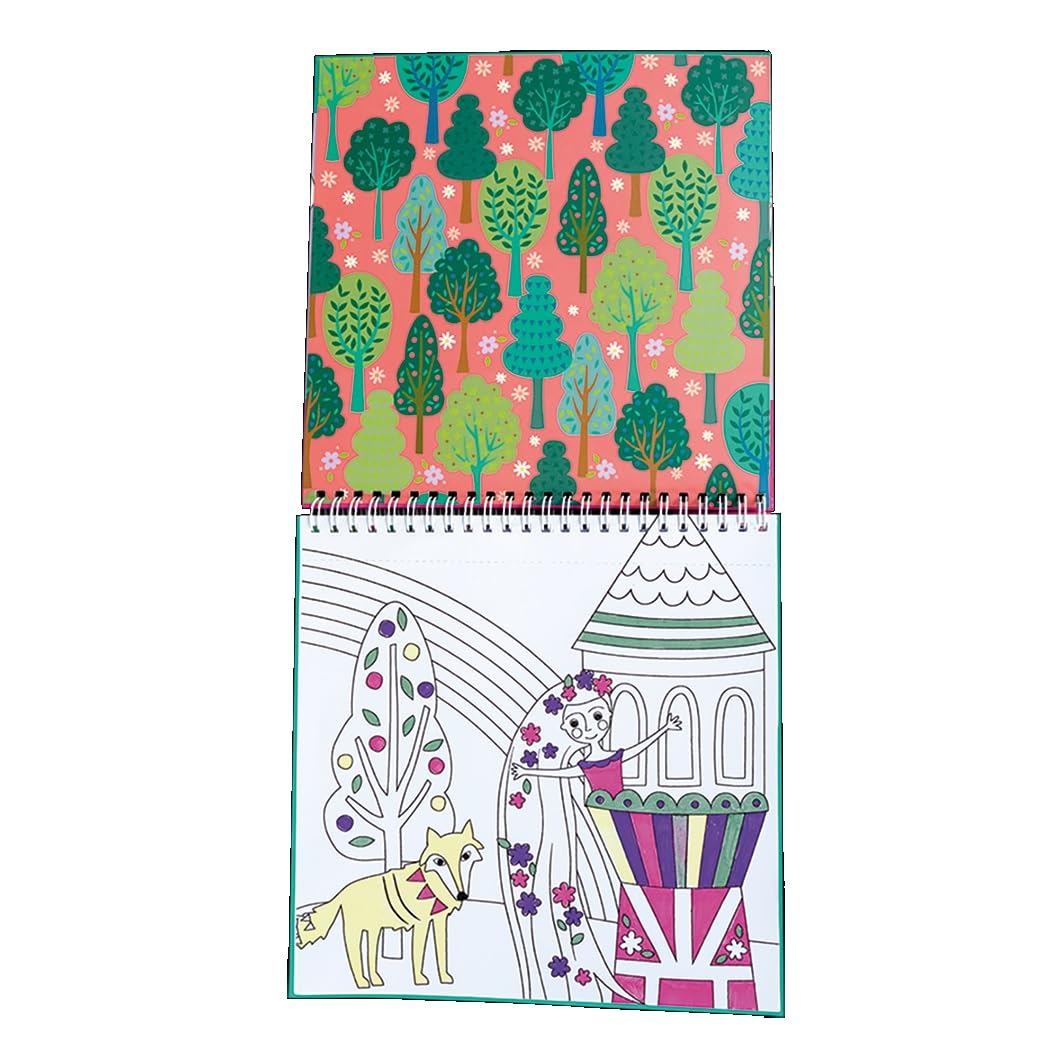 Floss and Rock Fairy Tale Magic Coloring Fun, 20,8 cm de longitud, artes y manualidades