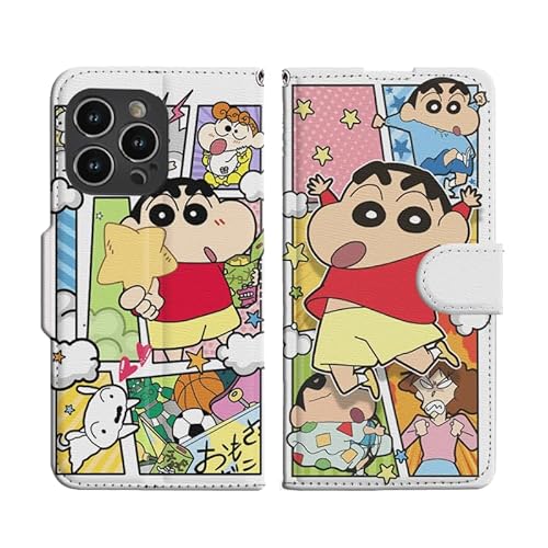 クレヨンしんちゃん スマホケース iphone16promax ケース 手帳型 スマホカバー 全機種対応 野原 しんのすけ シロ 野原 みさえiphone16promax ケース しんちゃん 手帳 型 おしゃれ すまほけーす 耐衝撃 かわいい 携帯ケース