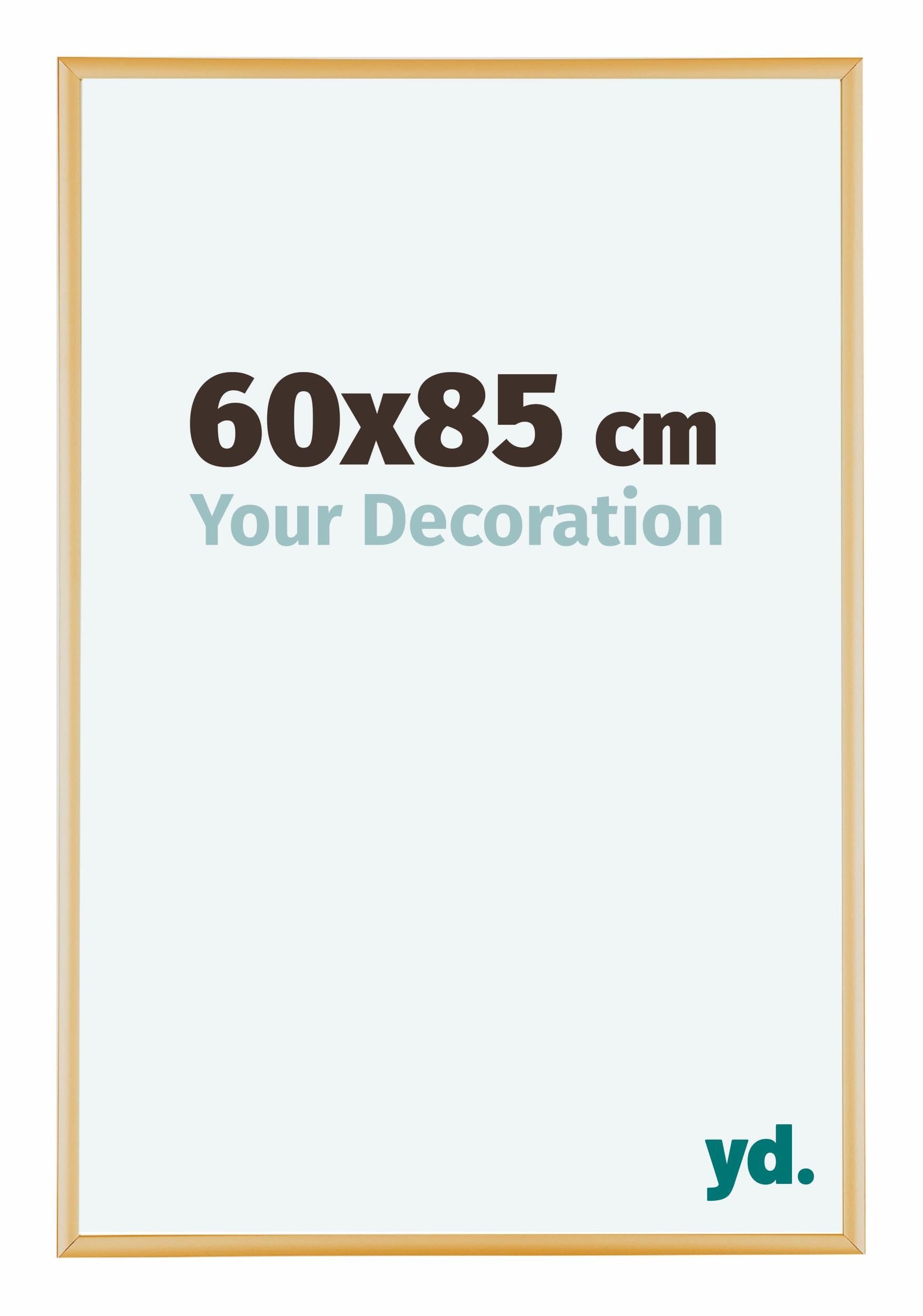Your Decoration - Puzzle frame 60x85 - Gold Vintage - Puzzle frame 1500-2000 Pieces - Aluminium Photoframe - Kent