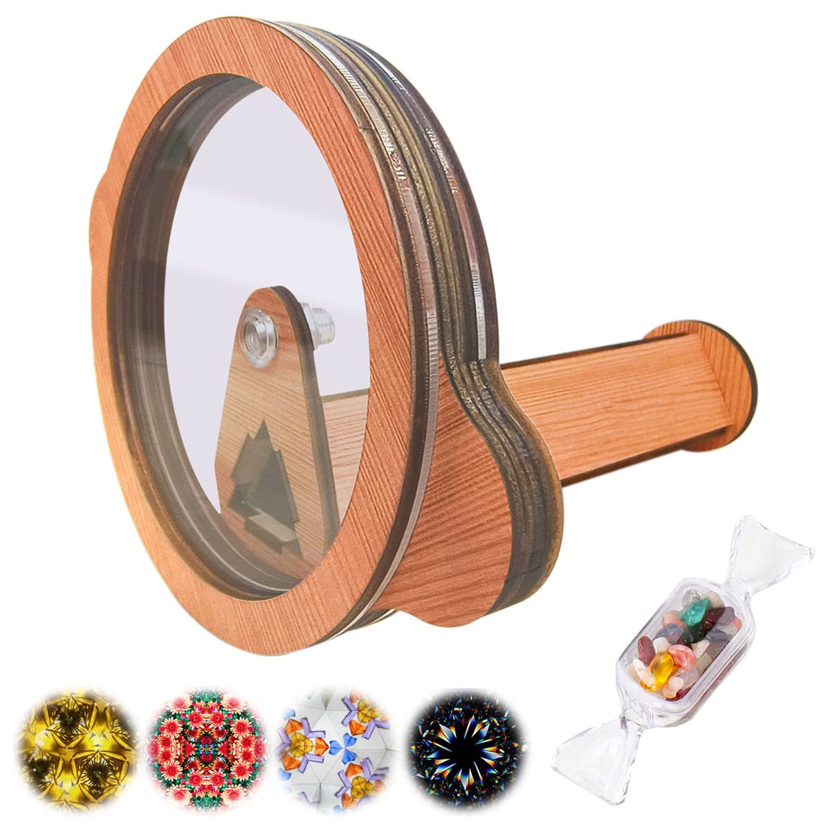 Amazon | PUNCK DIY 万華鏡キット 子供用 大人用 天然木カレイド