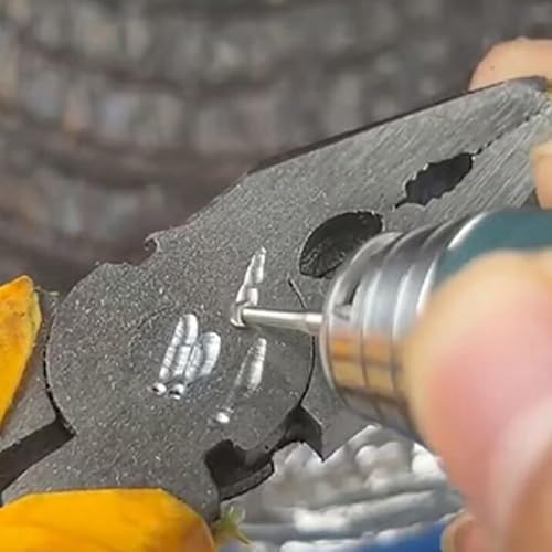 Miniatura 4 de 6 piezas de rebabas de bola  332 pulgadas de vástago de esfera de joyería redonda para lapidario (tamaño de la bola 0.059 in)