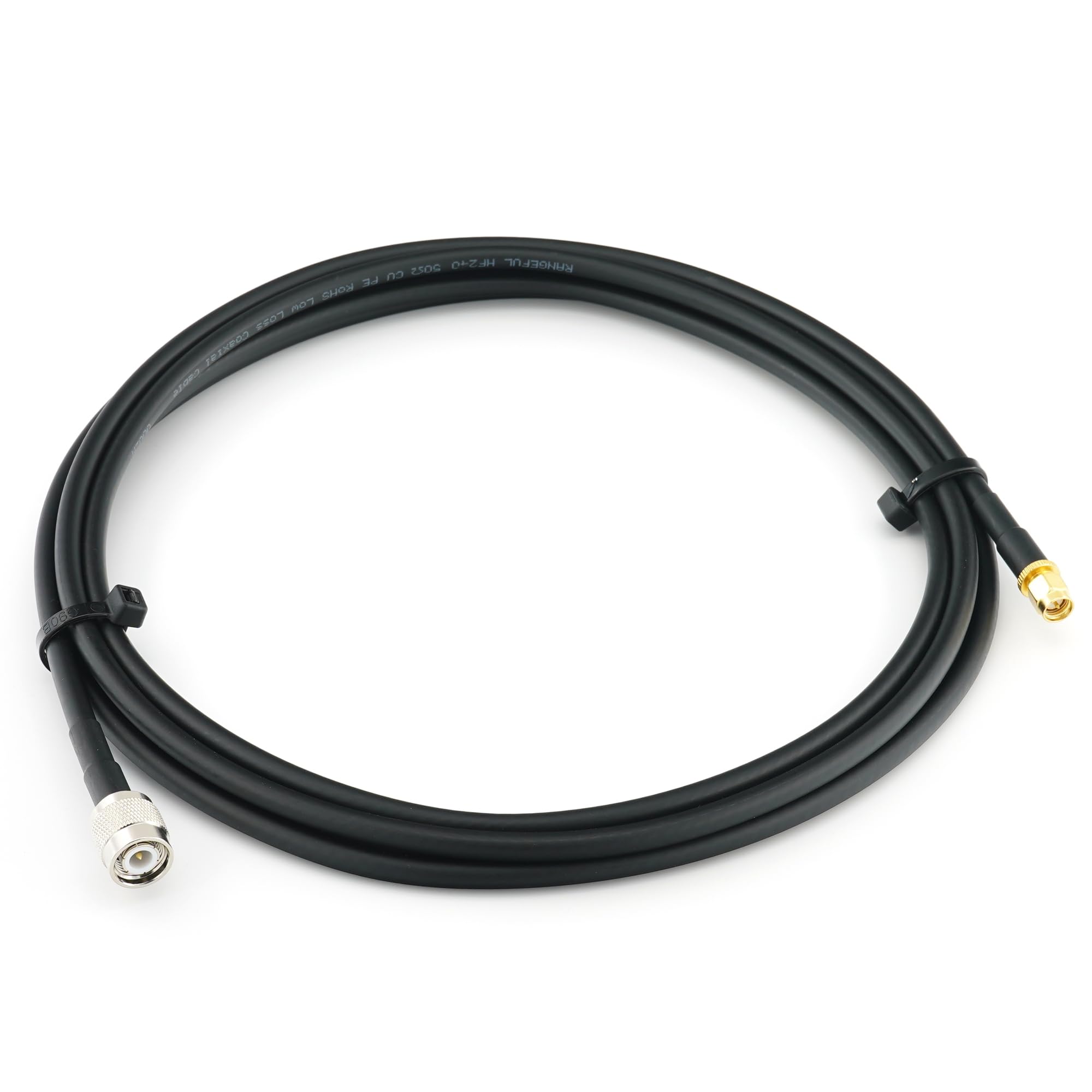 Câble Coaxial TNC Mâle Vers TNC Mâle 5m HF240 Étanche Extension Antenne CB Radio WiFi