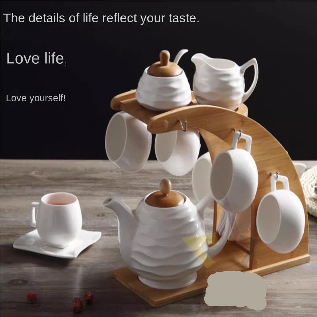 Filiżanki do kawy, Ślubny zestaw do kawy Ceramika Pure White Minimalistyczny podwieczorku Filiżanka herbaty
