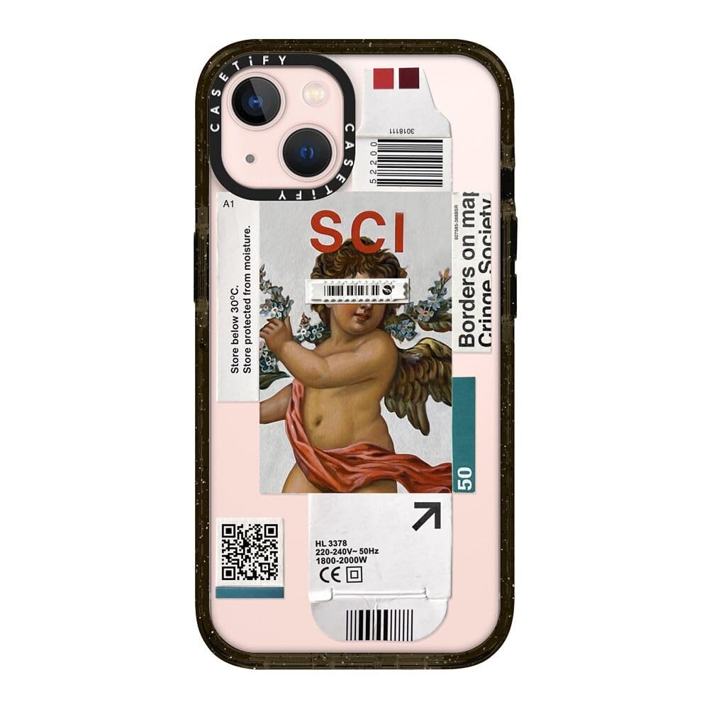 Impact Case for iPhone 13 - Below 30 Degrees - Clear Black