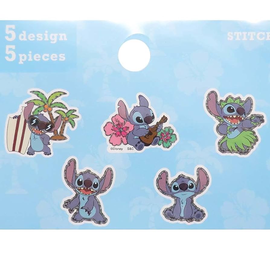 レア！！スティッチ ベーカリーシール　ぷっくり　もっちり Amazon.co.jp: スティッチ[フレークシール]ぷっくり フレーク