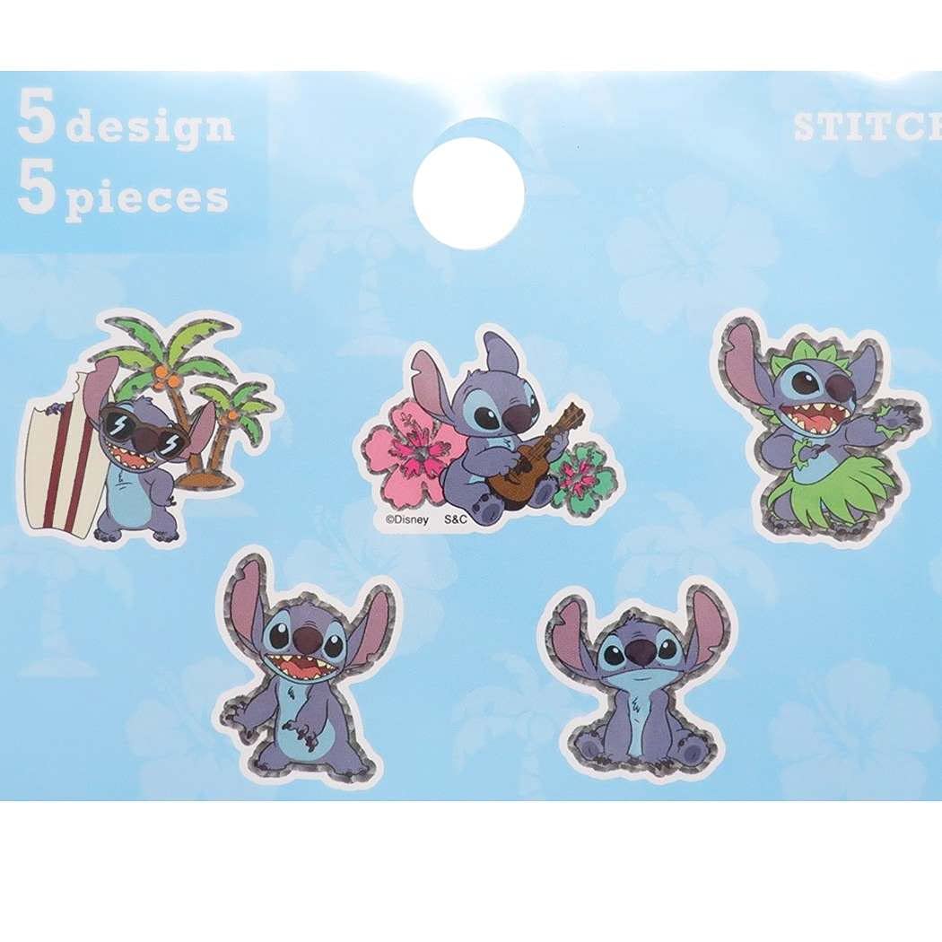 Amazon.co.jp: スティッチ[フレークシール]ぷっくり フレーク