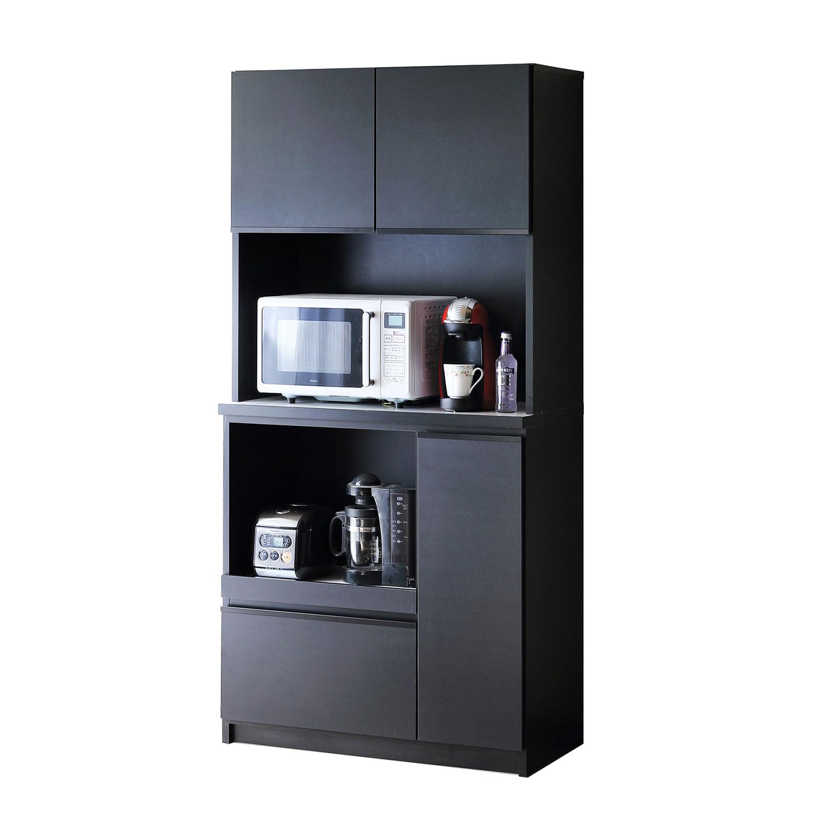Amazon.co.jp: KAGUCOCO: ┗ カップボード：ナポリ フル加工セット W90
