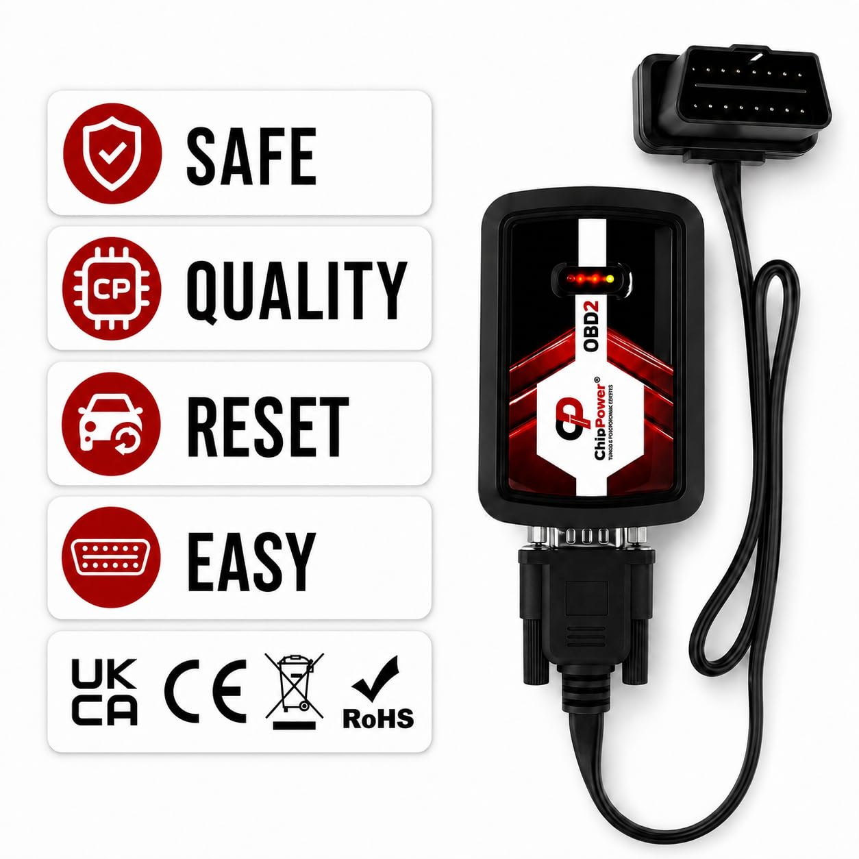 Boîtier Additionnel OBD2B v4 pour Arkana 1.3 TCe / 1.6 2019 de puissance | Jusqu’à +20% de puissance pour Alfa Romeo essence Installation Plug&Play sans outil ni modification ECU Guide QR