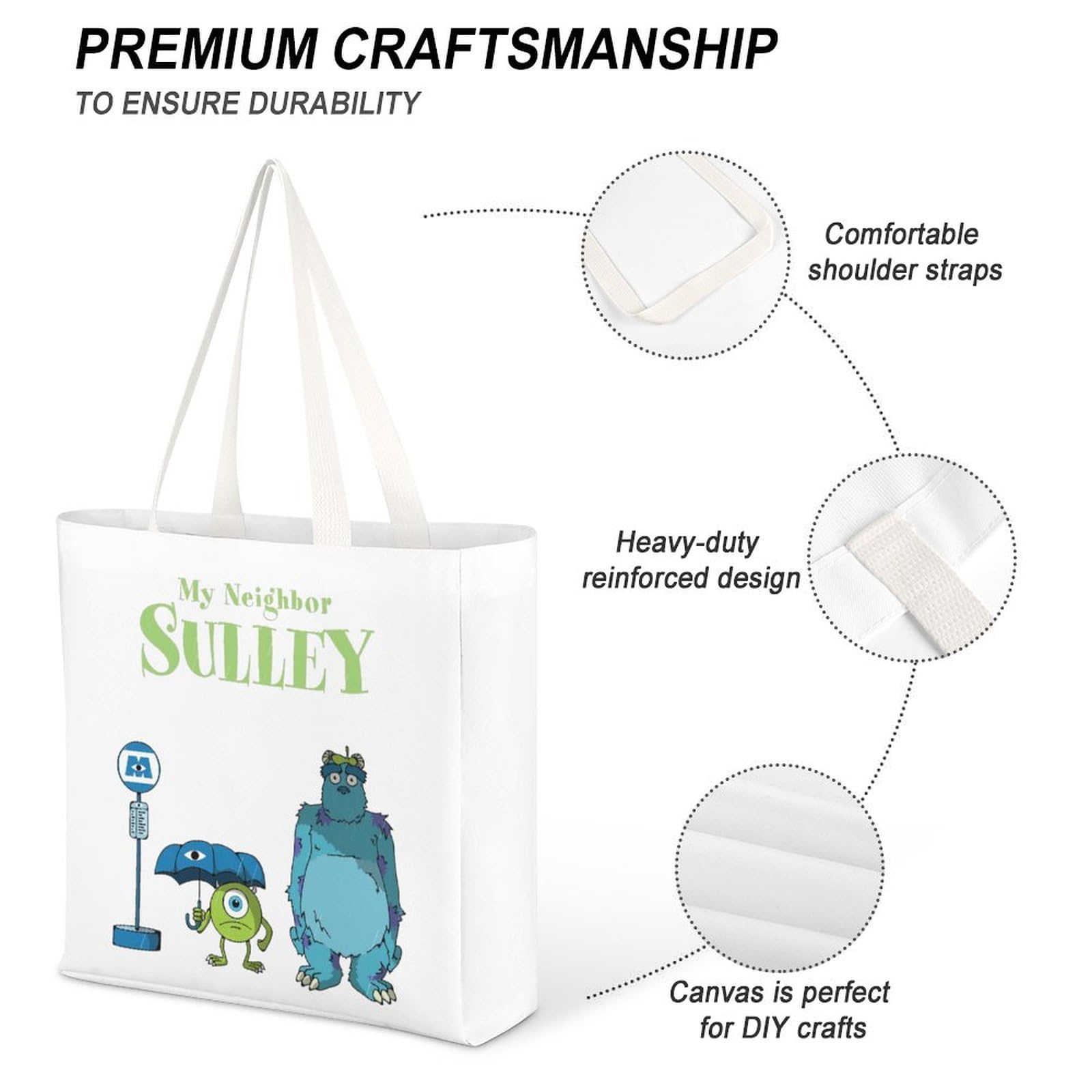 Amazon.co.jp: モンスターズインク マイク サリー トートバッグ