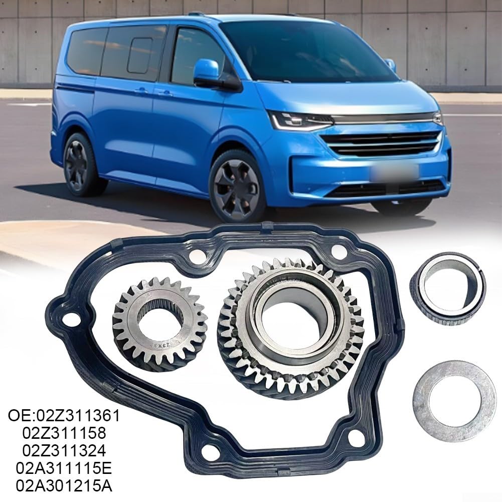 Juego de accesorios de transmisión para Transporter y OEM 02Z311361/02Z311158/02Z311324/02A311115E/02A301215A Componentes de repuesto de plástico de metal de goma para caja de cambios