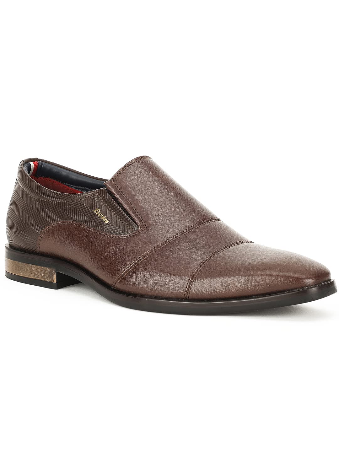 Bata Men Arturo Slip ON Formal Shoes, Brown, (B0B51CV3PL) Amazon Price History, Amazon Price Tracker