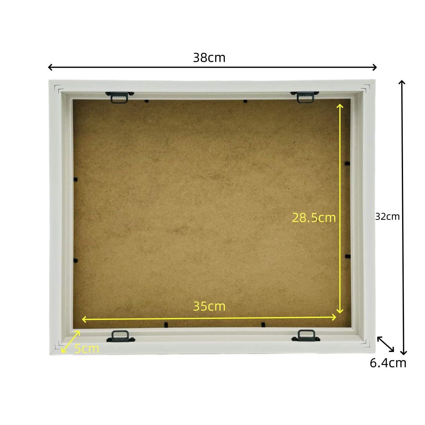 Coperchio contatore per elettrici, in plastica, decorativo, per quadro elettrico con foto (bianco)