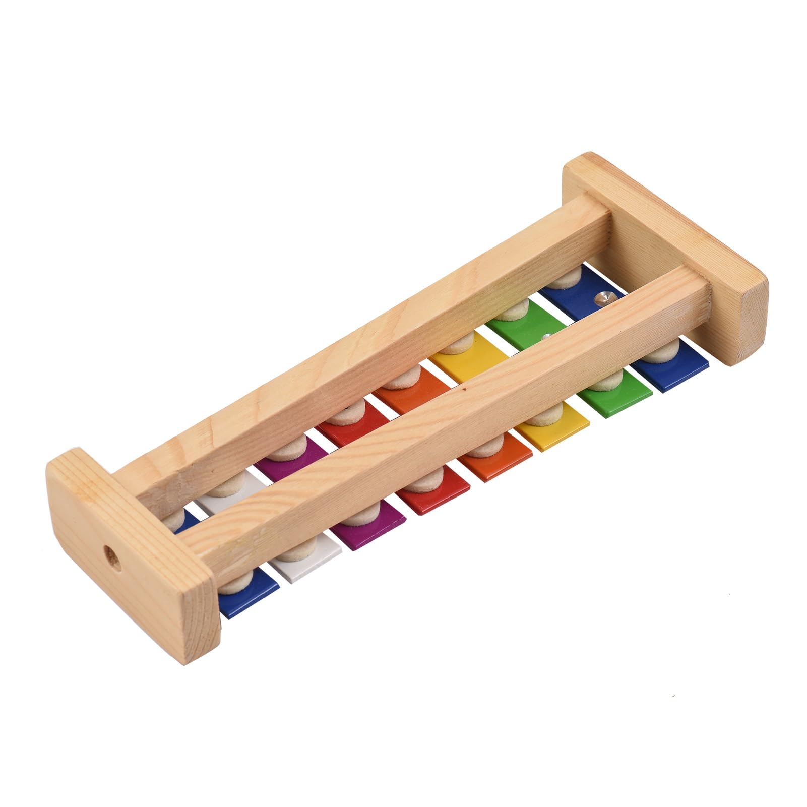xilofono ​Legno Glockenspiel Xilofono A 8 Tasti di Dimensioni Compatte con Mazze in Legno, Strumento Musicale A Percussione (Color : 2 Mallets)
