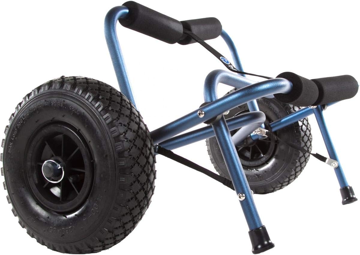 Harmony Gear Kayak Cart with No Flat Wheels | 150-165 lb Carrying Capacity | Trolley for Kayaks and Canoes Harmony Gear Kayak Cart with No Flat Wheels | 150-165 lb Carrying Capacity | Trolley for Kayaks and Canoes
