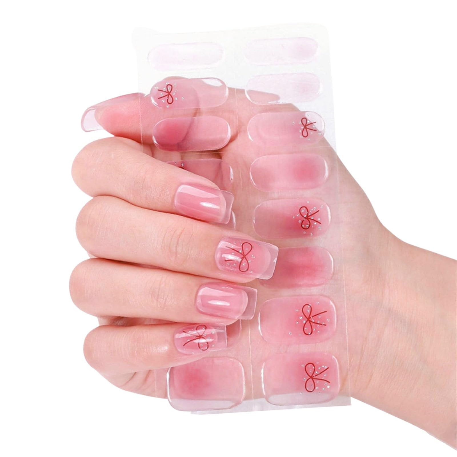 Nails Wraps Nails Polish Strips Adhesive Nails Art Stickers Fingernail Manicure Stickers for Nails Art Decorations