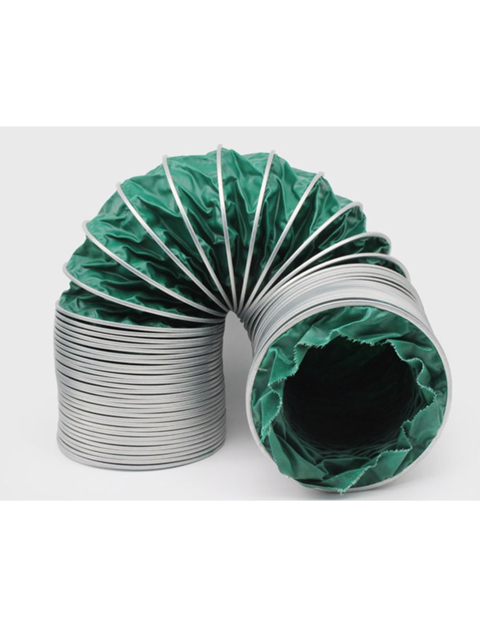Tubo flessibile isolato: resistente, ignifugo, resistente al calore per sfiato asciugatrice, HVAC, scarico garage (8 m, 20 cm)