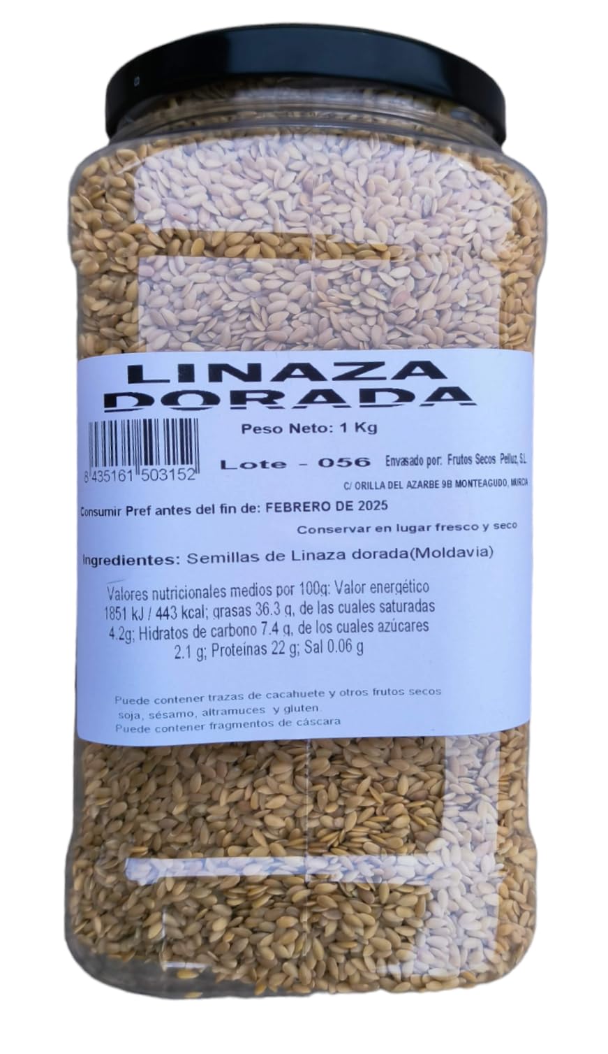 Semillas de Lino Dorada 1Kg - Linaza
