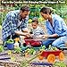 Dimple Garden Wagon & Tools Toy Set Premium 15 Pcs Kids Gardening Tools & Wagon Toy Set - Sturdy & Durable - Top Yd, Beach, Sand, Garden Play Set - Great for Kids & Toddlers