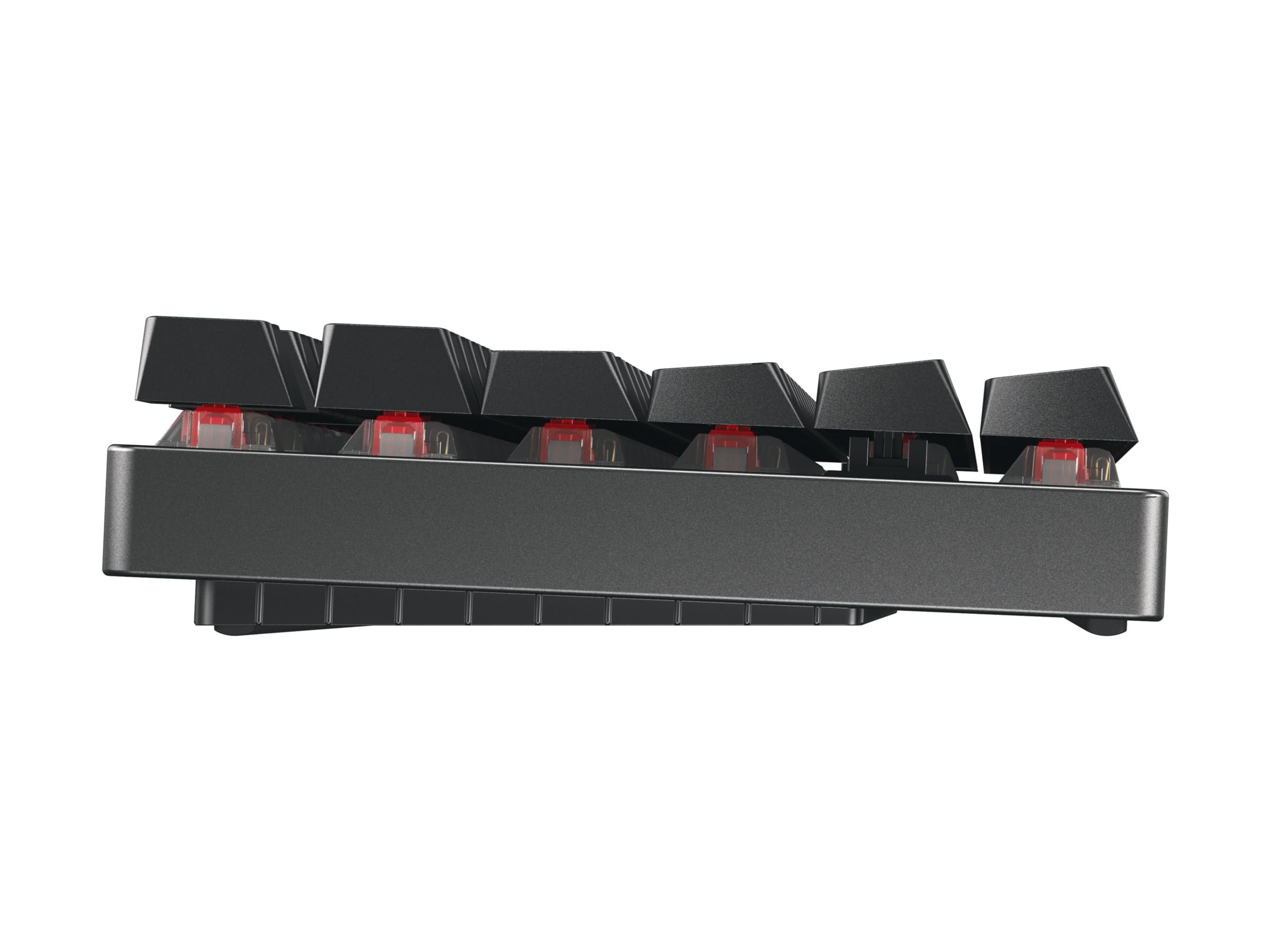 CHERRY MX 8.2 TKL Wireless, Tastiera Gaming Senza Fili senza Tastierino Numerico, Layout Germania (QWERTZ), Custodia Metallica, Interruttori MX BROWN, Nero