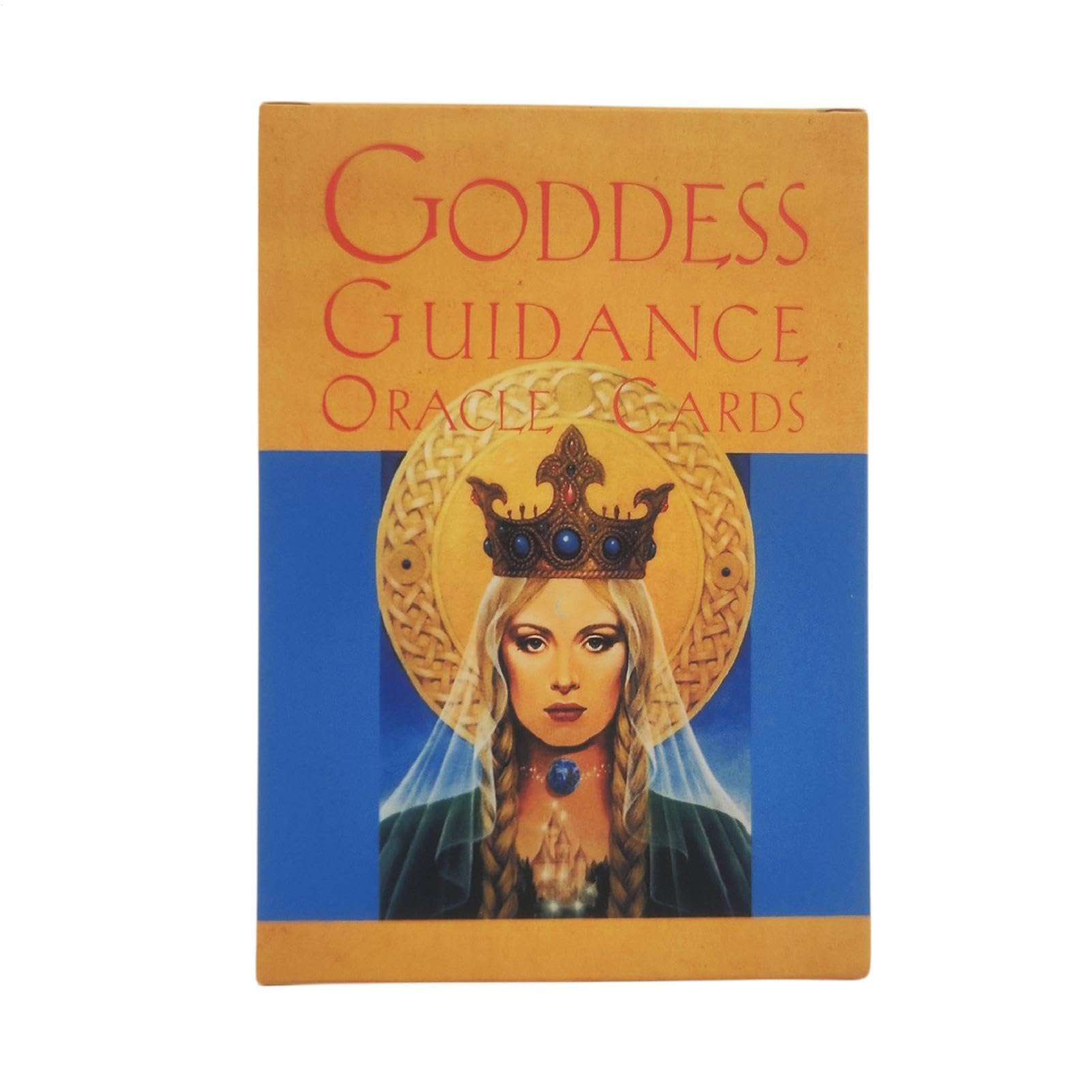 Goddess Guidance Oracle - 12X8.3cm Large Oracle Card Set With 44 Cards, Full English Version Tarot Deck, Cards Game For Future And Past
