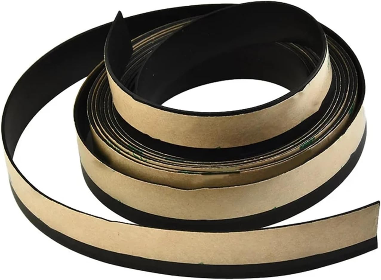 4M Rubber Car Side Door Window Glass Seal Weatherstrip Rain Visor Noise Insulation Universal Sealing Strip Accessories