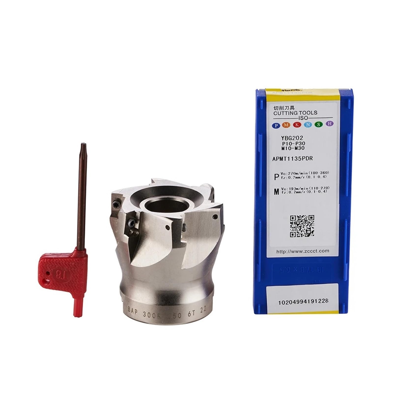 planfräser BAP300R BAP400R Schulter Planfräskopf Fräser, Fräswerkzeuge, Hartmetalleinsatz APMT1135 APMT1604(BAP300R-40-22-4T-IN)