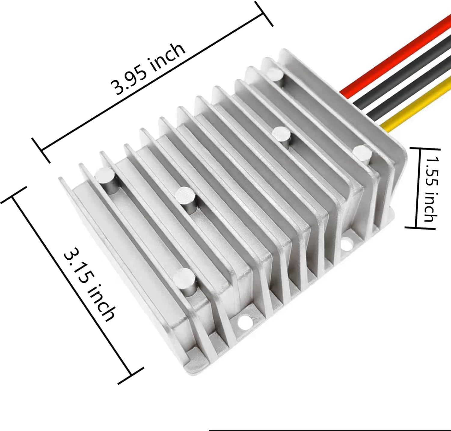 DC-DC 36V 48V Buck to 24V 30A 720W Waterproof Buck Converter Stabilized Voltage and Reduced Voltage Converter Reduced Voltage Converter Power Module for Golf Carts, Clubs, Cars, Trucks