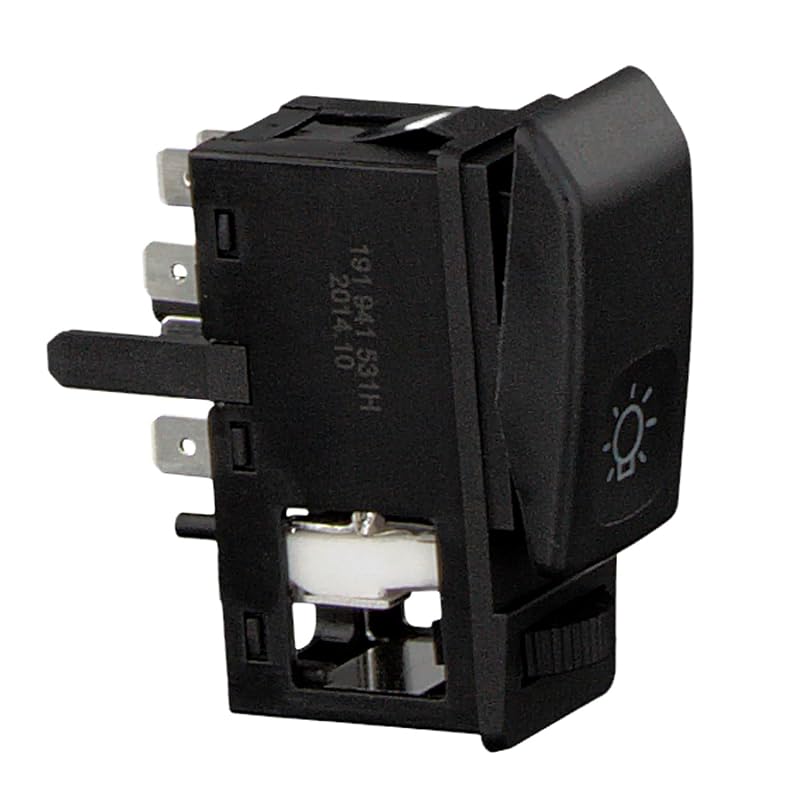 Interruptor de luz interna febi bilstein com módulo de controle para Volkswagen Golf 2, Jetta 2 e Transporter T2 – 1 unidade