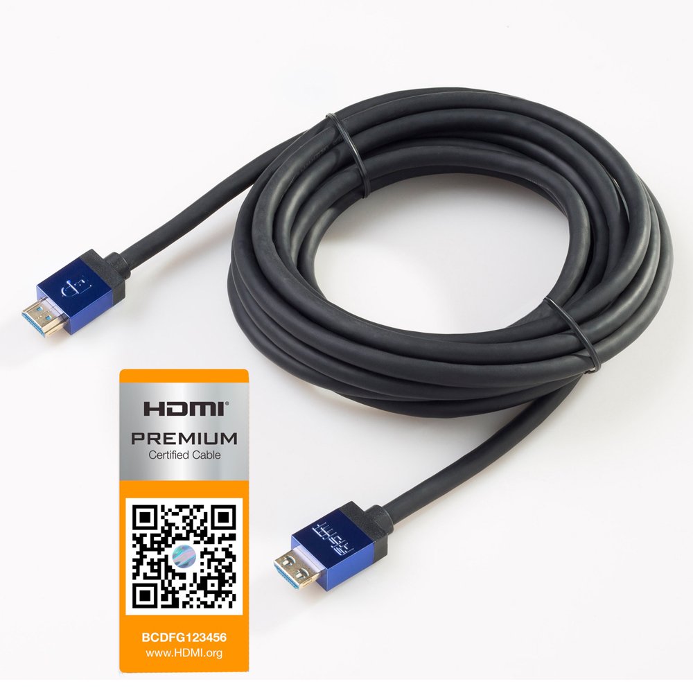 0.5m (50cm) Male Mini (Type C) to Male (Type A) Cable, The World's Slimmest HDMI Lead? (Gold Plated, 1080p, 3D, High Speed, ARC) — view 30