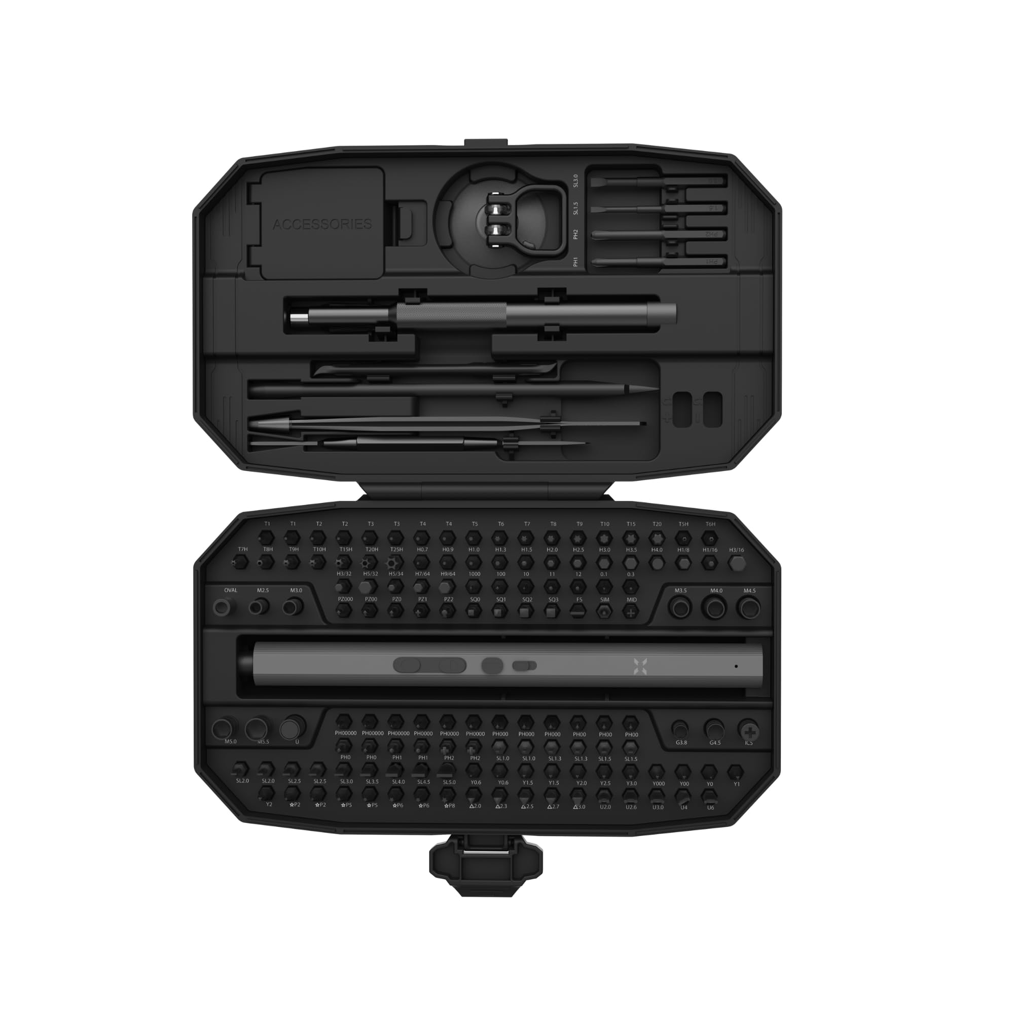 Xenon Smart Hassas Şarjlı Otomatik Tornavida Vidalama Seti 5 Nm Tork Screwdriver 153 Parça X6833