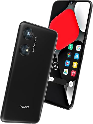 Miniatura 6 de POZZI Pantalla Turbo HD+ de 6.79 pulgadas 128 GB + 6 GB de RAM Smartphone desbloqueado 4G LTE Android 14 Procesador Octa Core Cámara de 50MP
