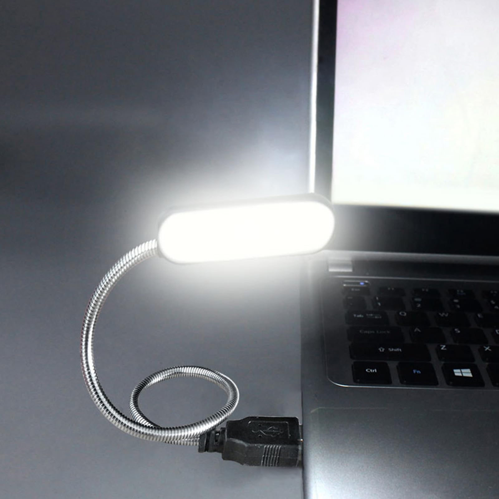 Lampka nocna USB do laptopa - Mini lampka nocna USB, mini lampka do czytania LED łatwa w użyciu - nieodkształcalna, wielofunkcyjna lampa ciepły kolor do laptopa, zewnętrzna bateria E