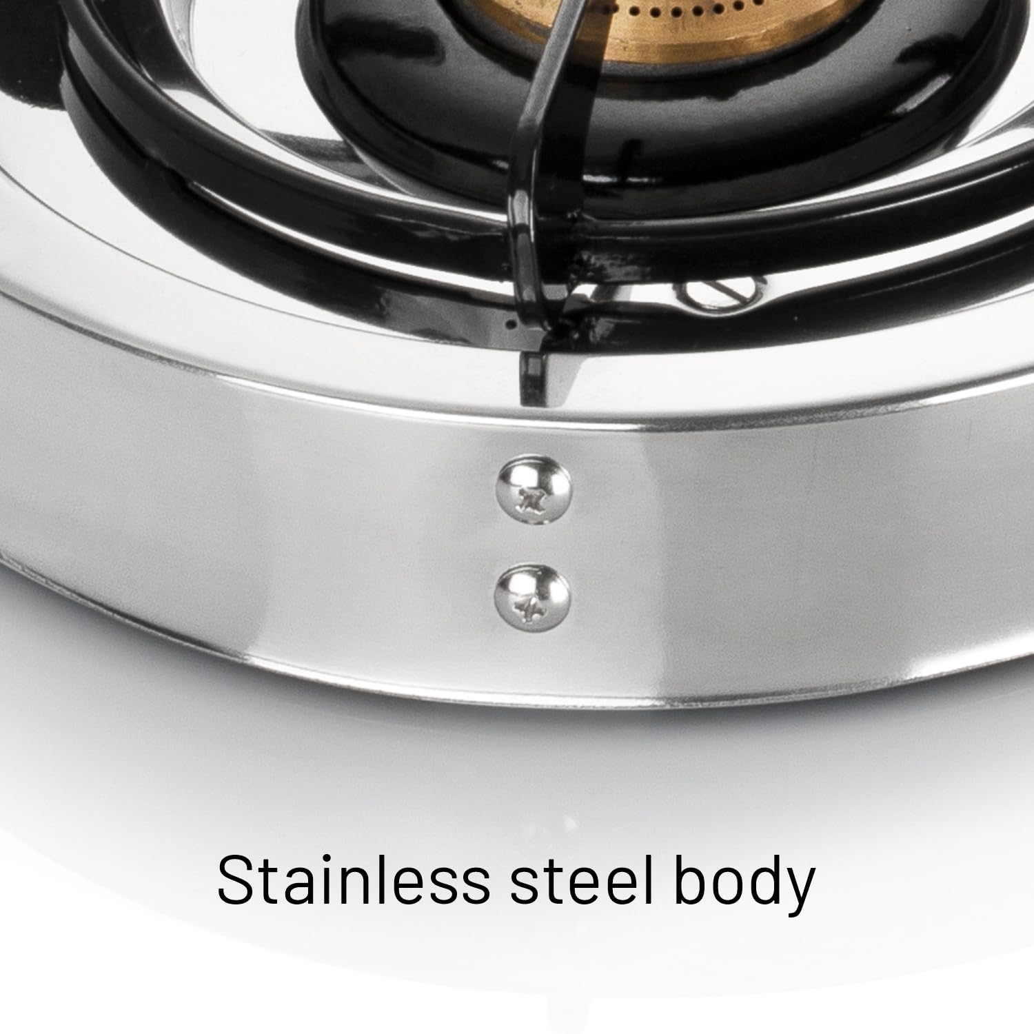 Glen 4 Burner Stainless Steel Gas Stove - Manual Ignition -8