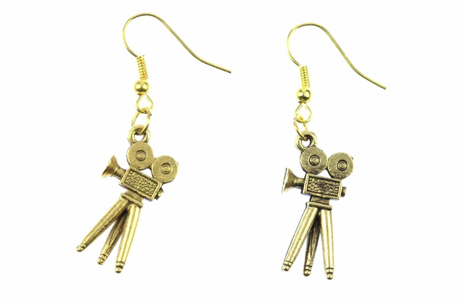 Boucles d'oreille caméra cinéma le cadeau idéal pour cinéphile - 4