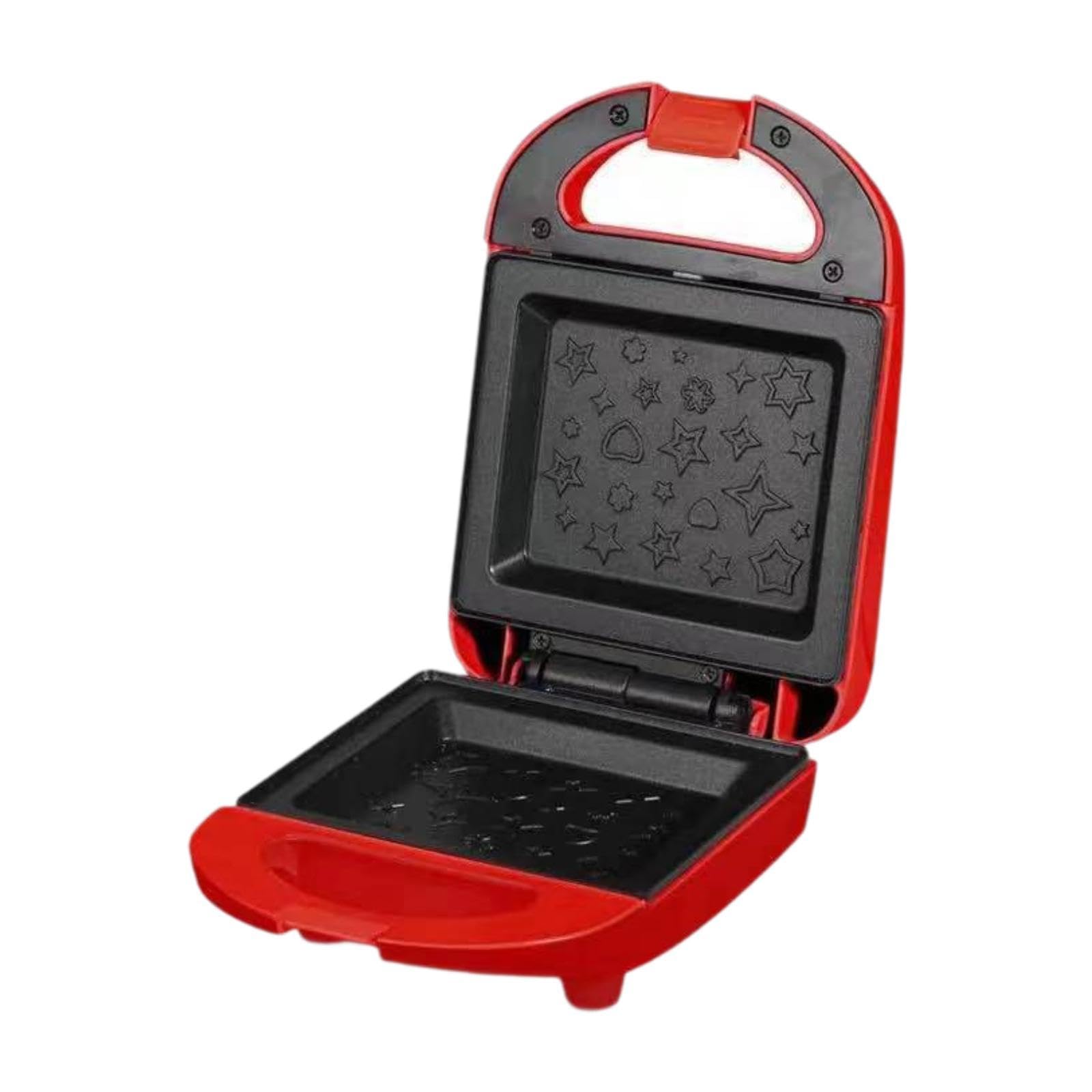 LOOM TREE® Sandwich Maker EU Plug Convenient Compact Panini Machine for Egg Office Home Red | Kitchen, Dining & Bar | Small Kitchen Appliances | Other Small Kitchen Appliances-image-27