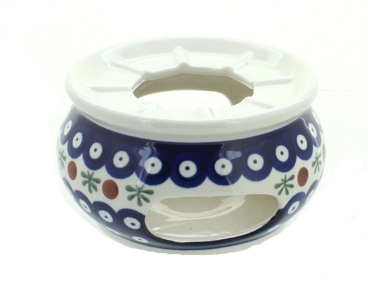 Blue Rose Polish Pottery Nature Teapot Warmer