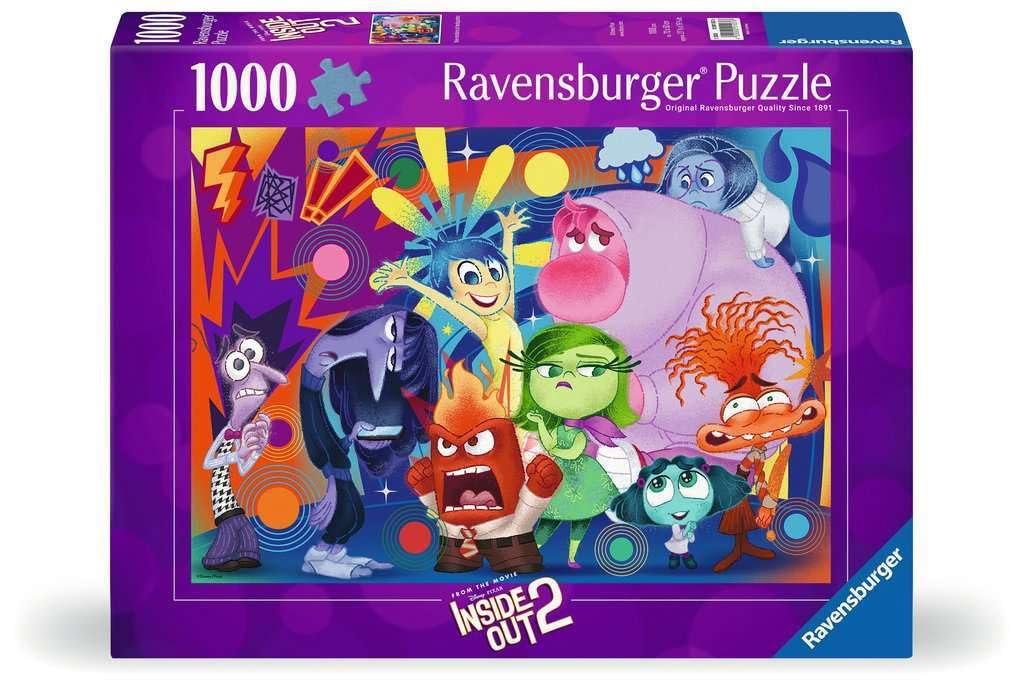 Erwachsenenpuzzle 1000 Teile - Disney/Pixar Alles steht Kopf 2 - Neue Emotionen im Hauptzentrale