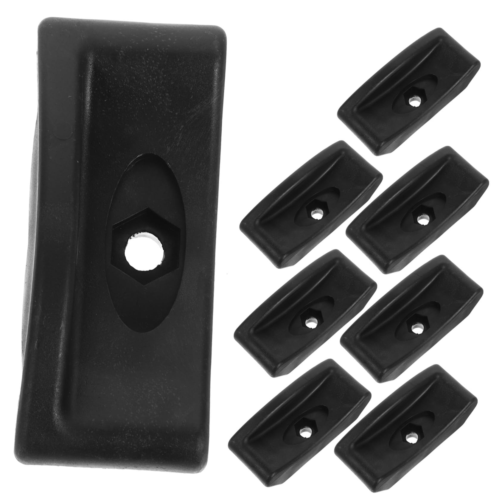 BESPORTBLE 16 Pcs Dumbbell Saddles Dumbbell Cradles Replacement Dumbbell Racks Dumbbell Racks Plastic Dumbbell Cradles