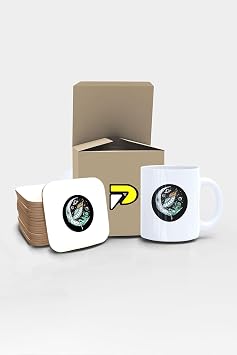 Postermanya Uzayl  Tasar ml  Bask l  Kupa Bardak Seti, E lenceli  zel Hediye Mug