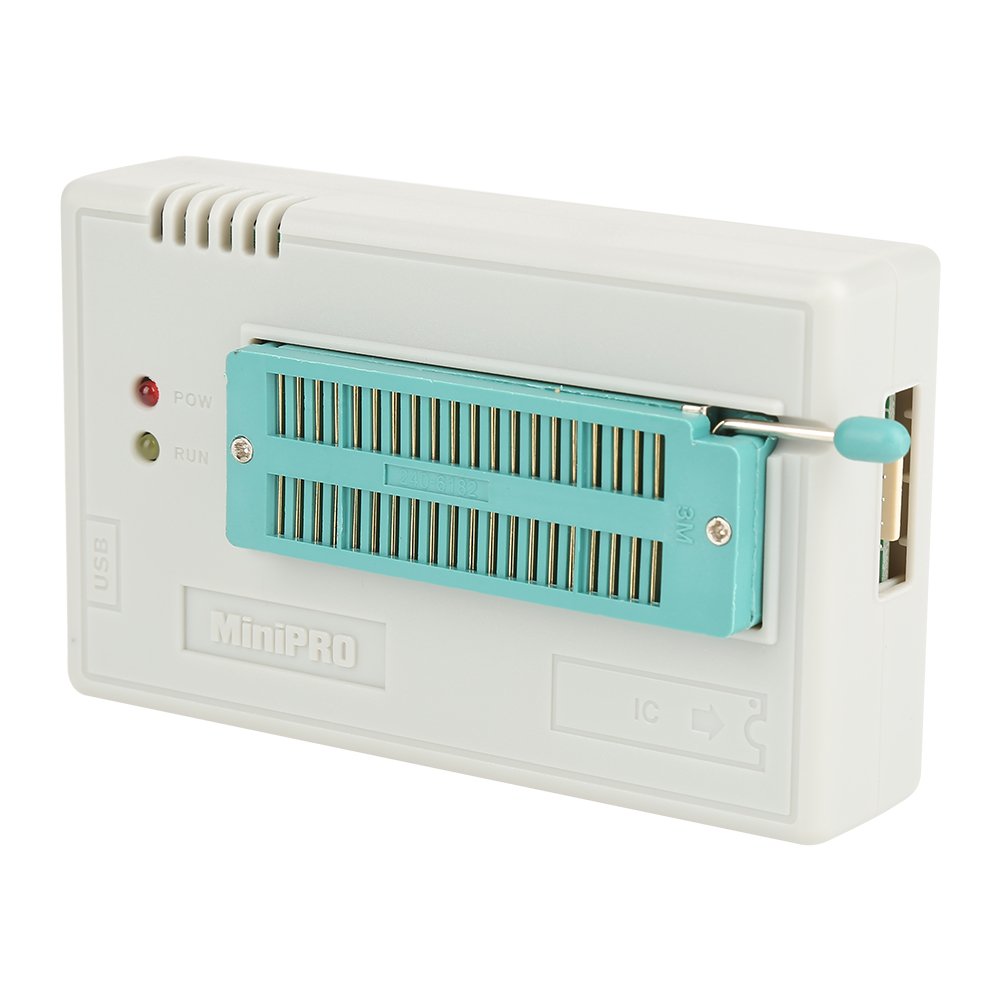 【𝐏â𝐪𝐮𝐞𝐬】 AVR Programmateur USB Program Programmeur universel USB pour TL866II Plus EEPROM FLASH 8051 AVR MCU GAL PIC avec adaptateur 10 【Cadeau de Noël, cadeau du Nouvel An】