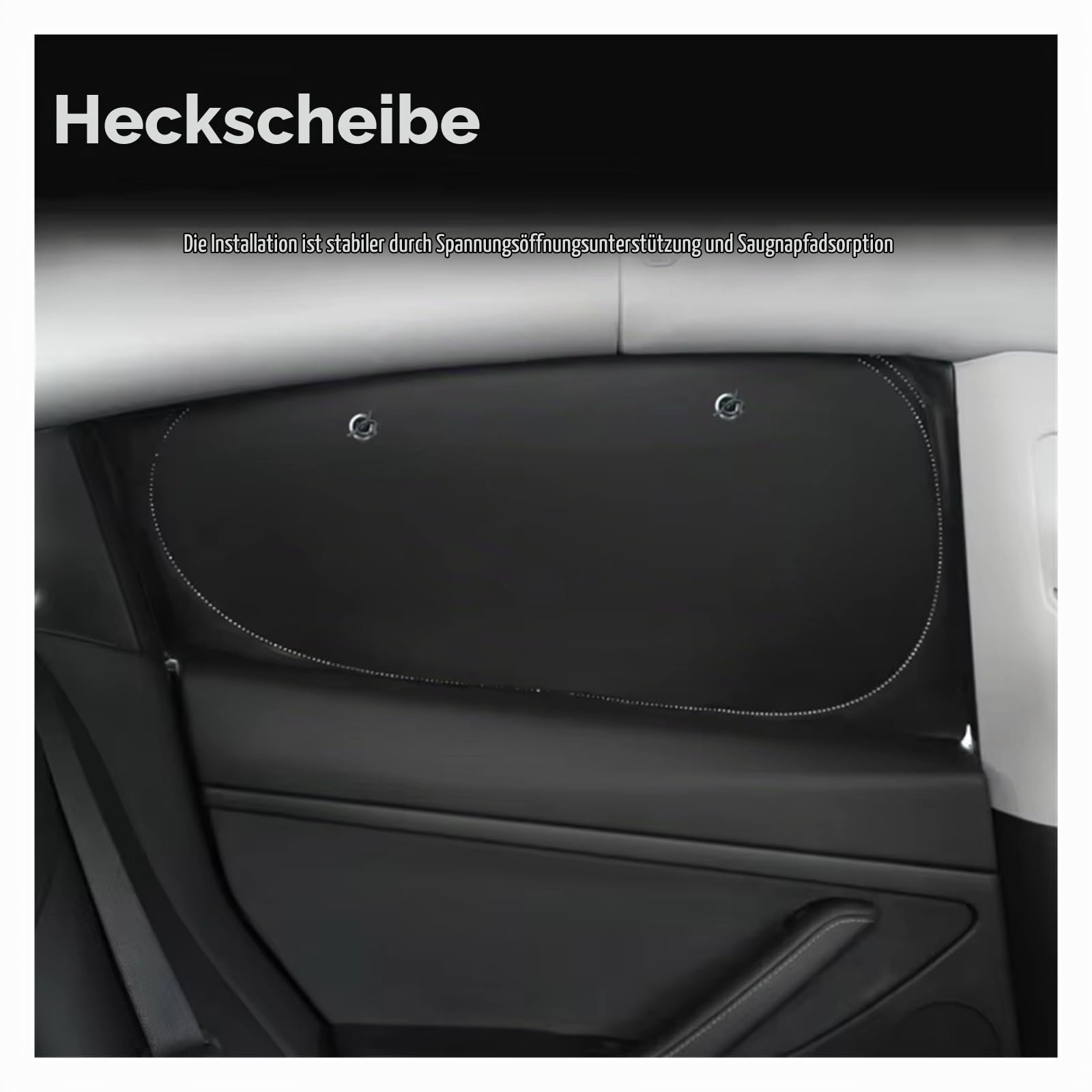 Sonnenschutz Auto Für Tesla Für Model Y Für Juniper 2025 Model 3 Für Highland 2024 Auto-Seitenfenster-Sonnenschutz Vorne Hinten Autofenster Sonnenschutz(New MY Full 8Piece)