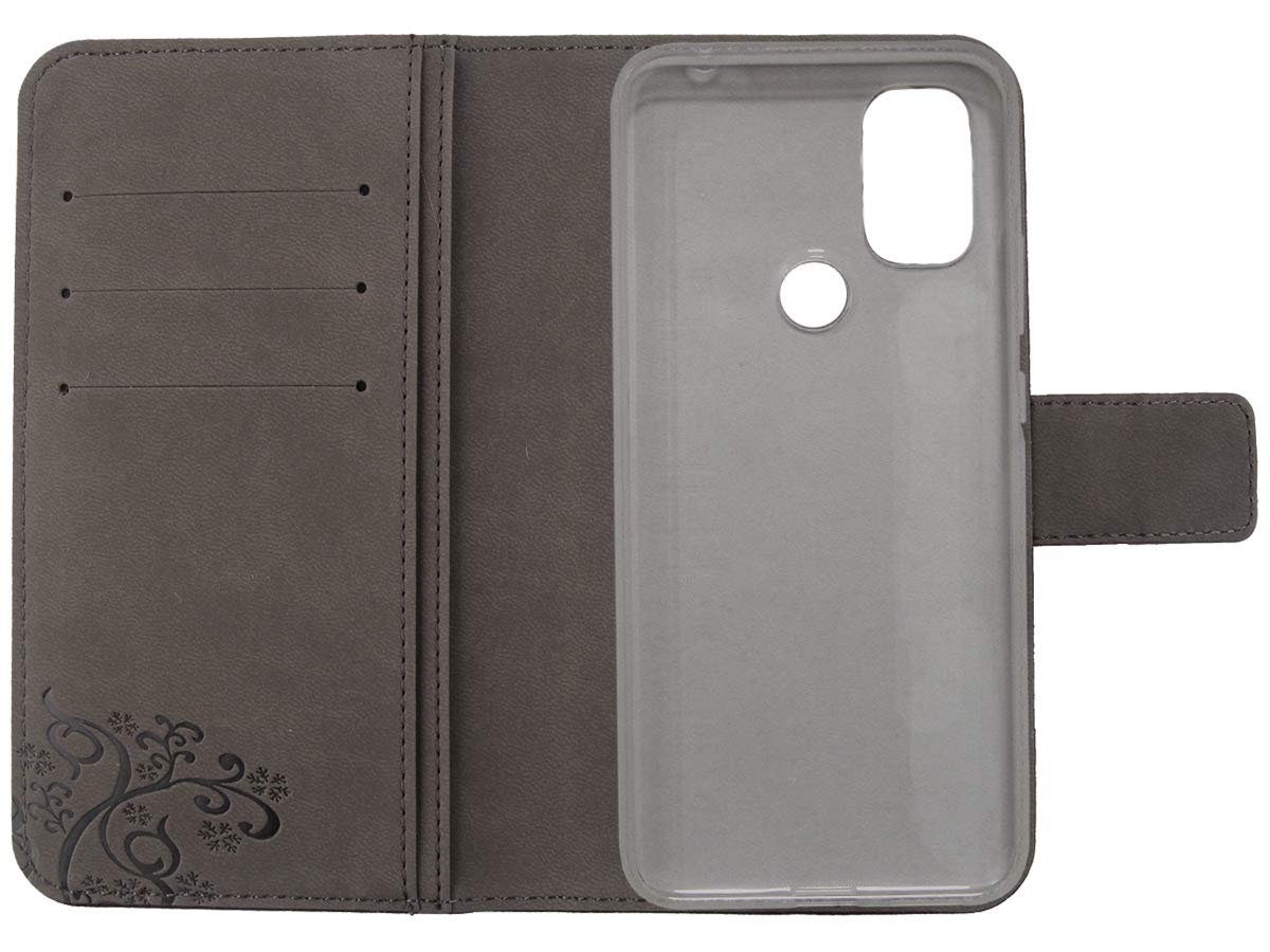 Custodia Portafoglio In PU Pelle Per Blackview A70 - Rosa, Con Supporto E Protezione - 5