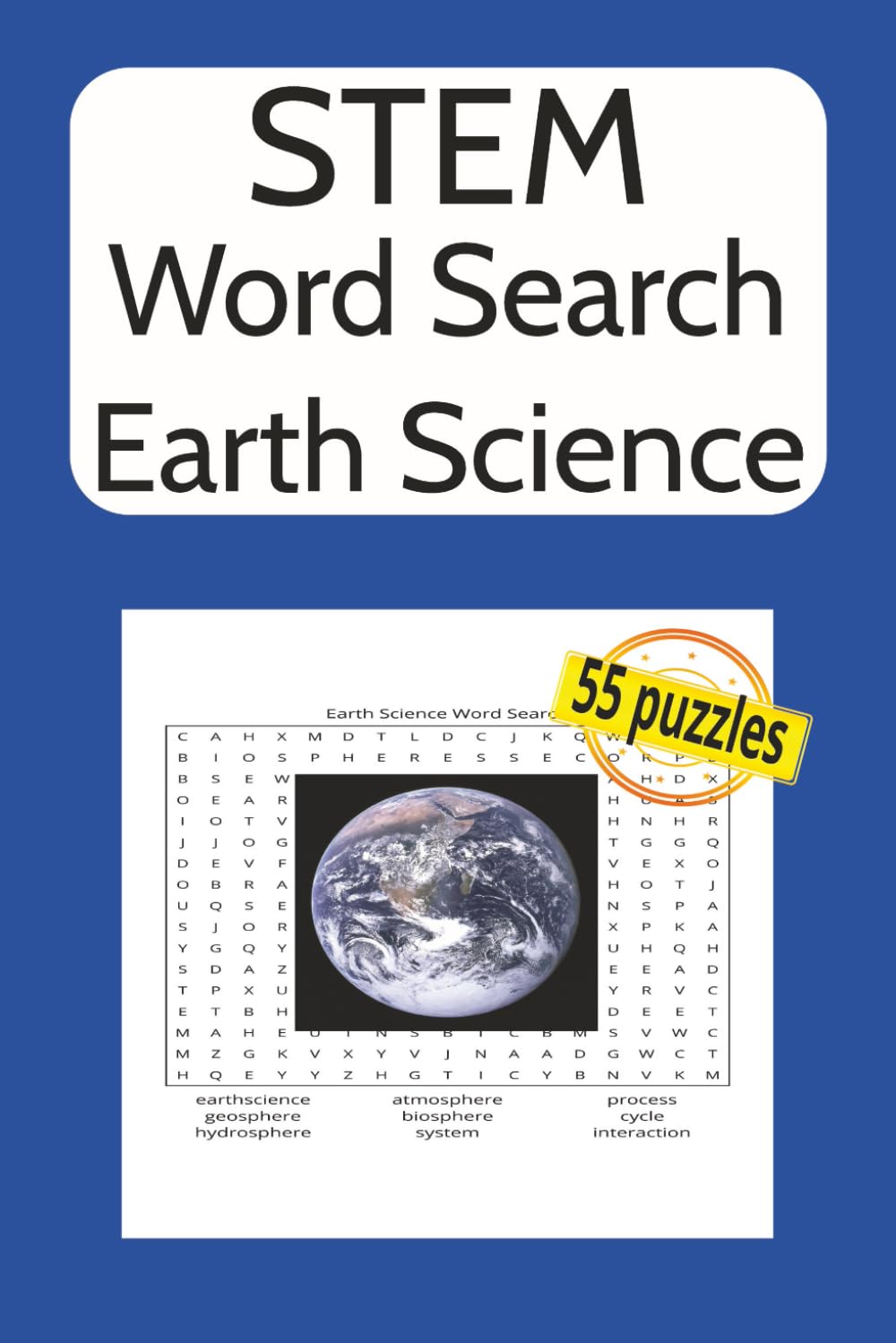 STEM Word Search Earth Science