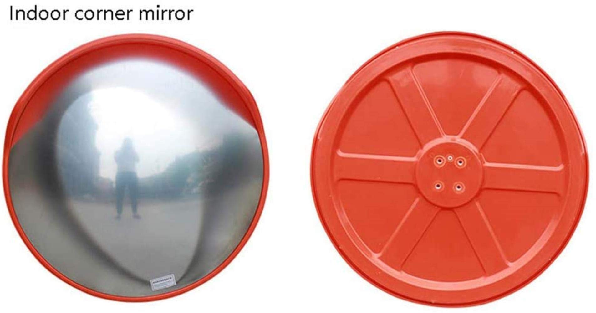 Specchio di sicurezza grandangolare per vialetti Specchio da traffico convesso grandangolare for esterni 30-100 cm(80cm)